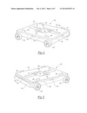 PROCESS AND STRUCTURE FOR SERVICING A VEHICLE OVER A SERVICE PIT diagram and image