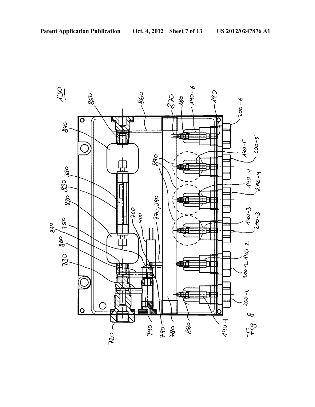 METERING DEVICE, LUBRICATING DEVICE AND METHOD FOR DISPENSING A     PREDETERMINED AMOUNT OF LUBRICANT - diagram, schematic, and image 08