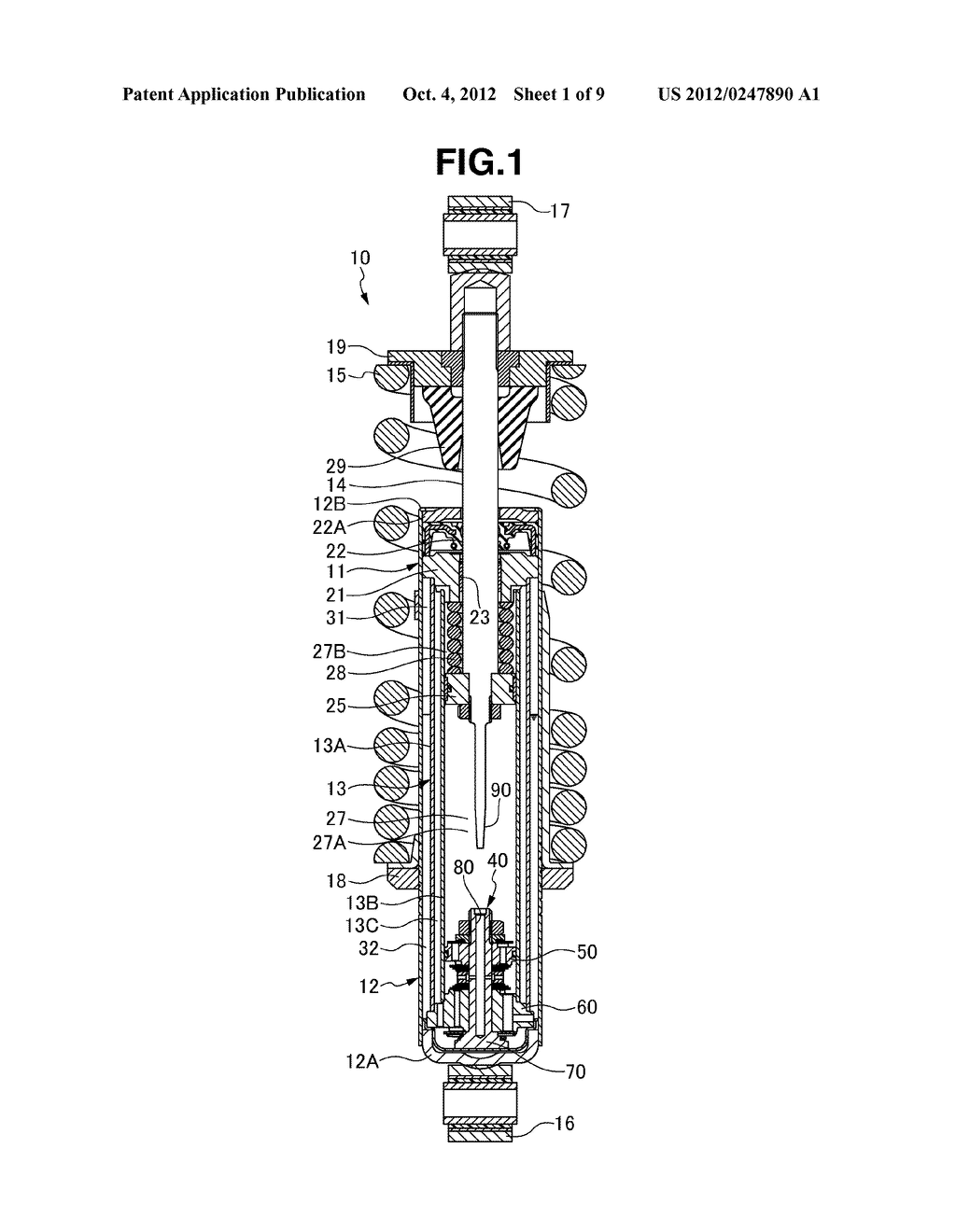 HYDRAULIC SHOCK ABSORBER - diagram, schematic, and image 02