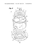 Sanitary Candle Covers for Cakes and Cupcakes diagram and image