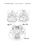 Sanitary Candle Covers for Cakes and Cupcakes diagram and image