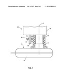 IN-TANK FLUID FILTER WITH PLASTIC RETAINER diagram and image