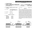 FORMING A MEMBRANE HAVING CURVED FEATURES diagram and image