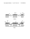 FORMING A MEMBRANE HAVING CURVED FEATURES diagram and image