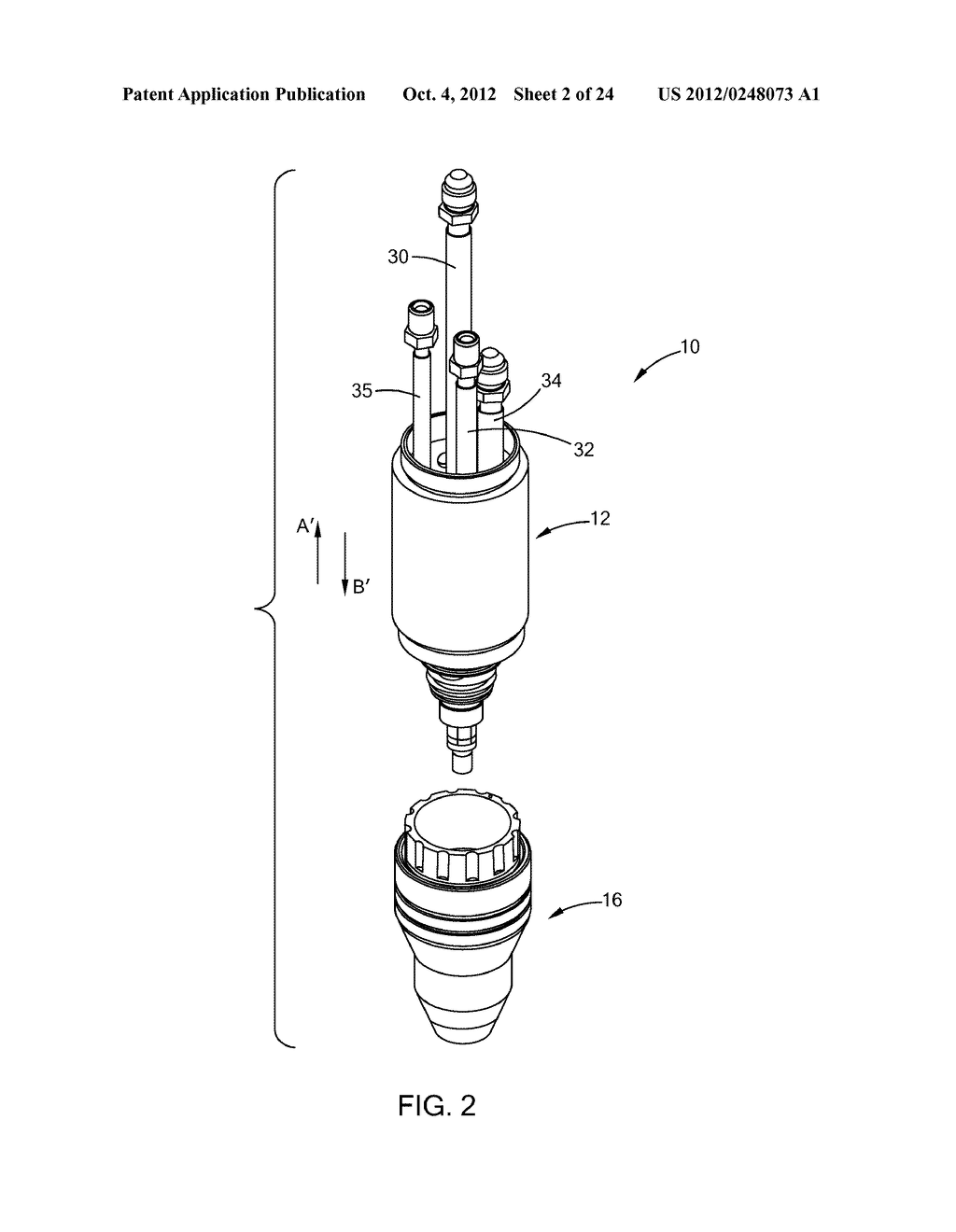 PLASMA CUTTING TIP WITH ADVANCED COOLING PASSAGEWAYS - diagram, schematic, and image 03