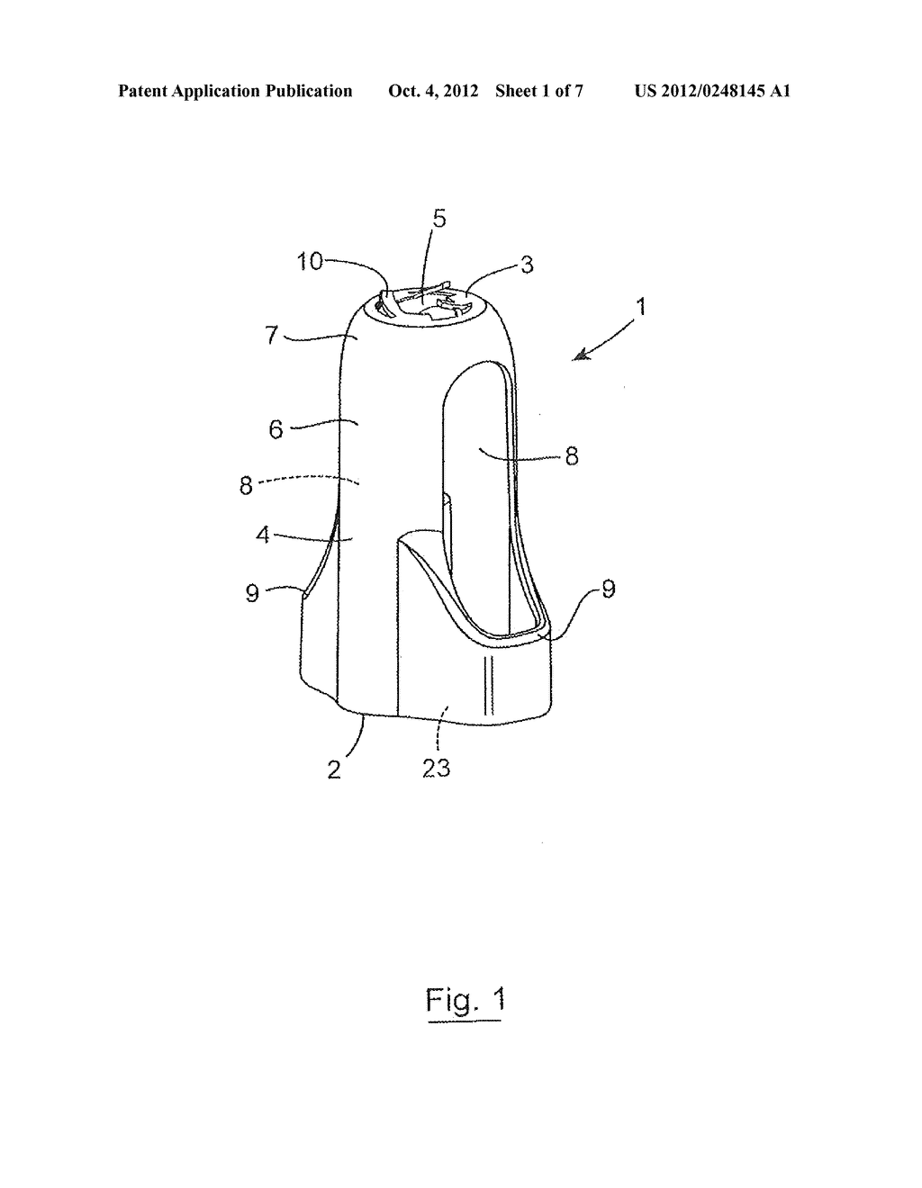 DEVICE FOR EXPRESSING SUBSTANCES FROM A DEFORMABLE TUBE - diagram, schematic, and image 02