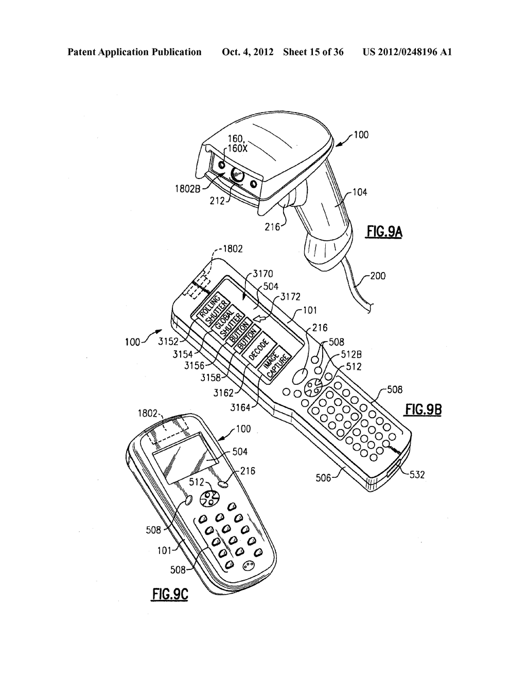 APPARATUS HAVING HYBRID MONOCHROME AND COLOR IMAGE SENSOR ARRAY - diagram, schematic, and image 16