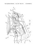 SEAT SHELL AND INTEGRATED OVERHEAD STORAGE BIN diagram and image