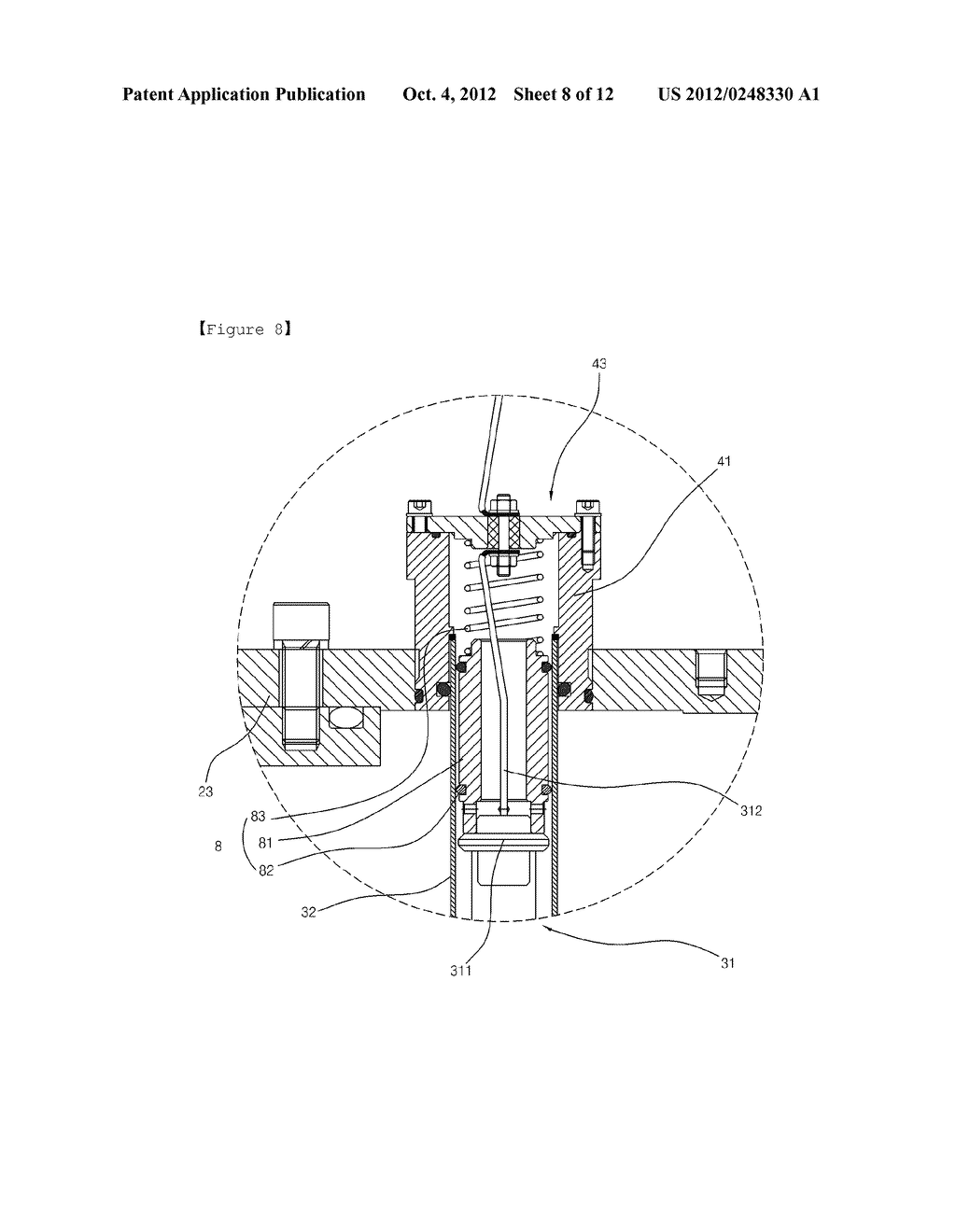 ULTRAVIOLET STERILIZER HAVING WATERTIGHT FUNCTION - diagram, schematic, and image 09