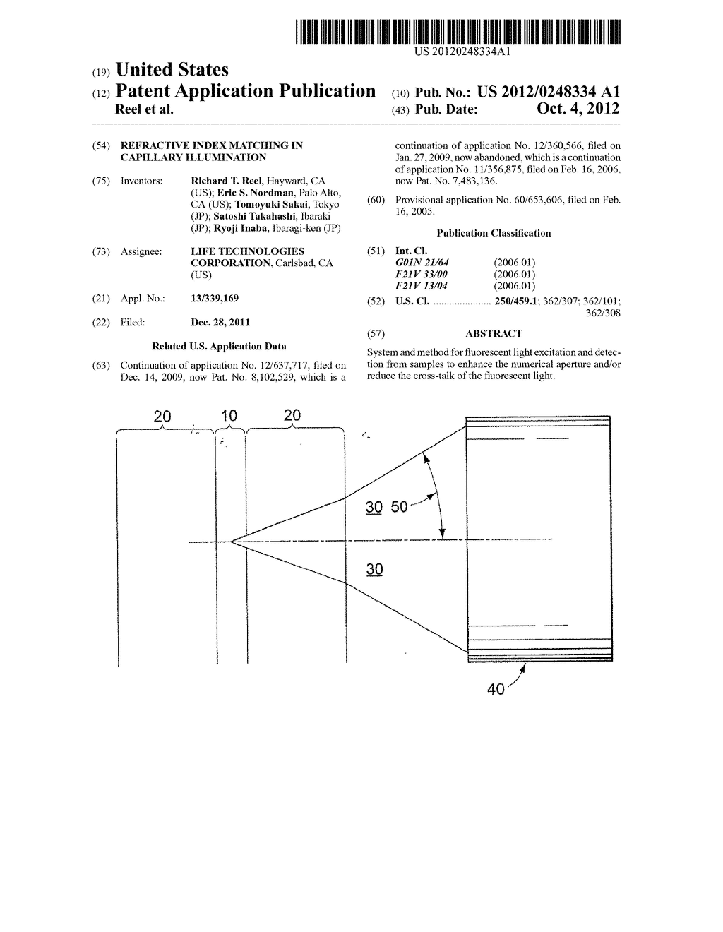 Refractive Index Matching In Capillary Illumination - diagram, schematic, and image 01