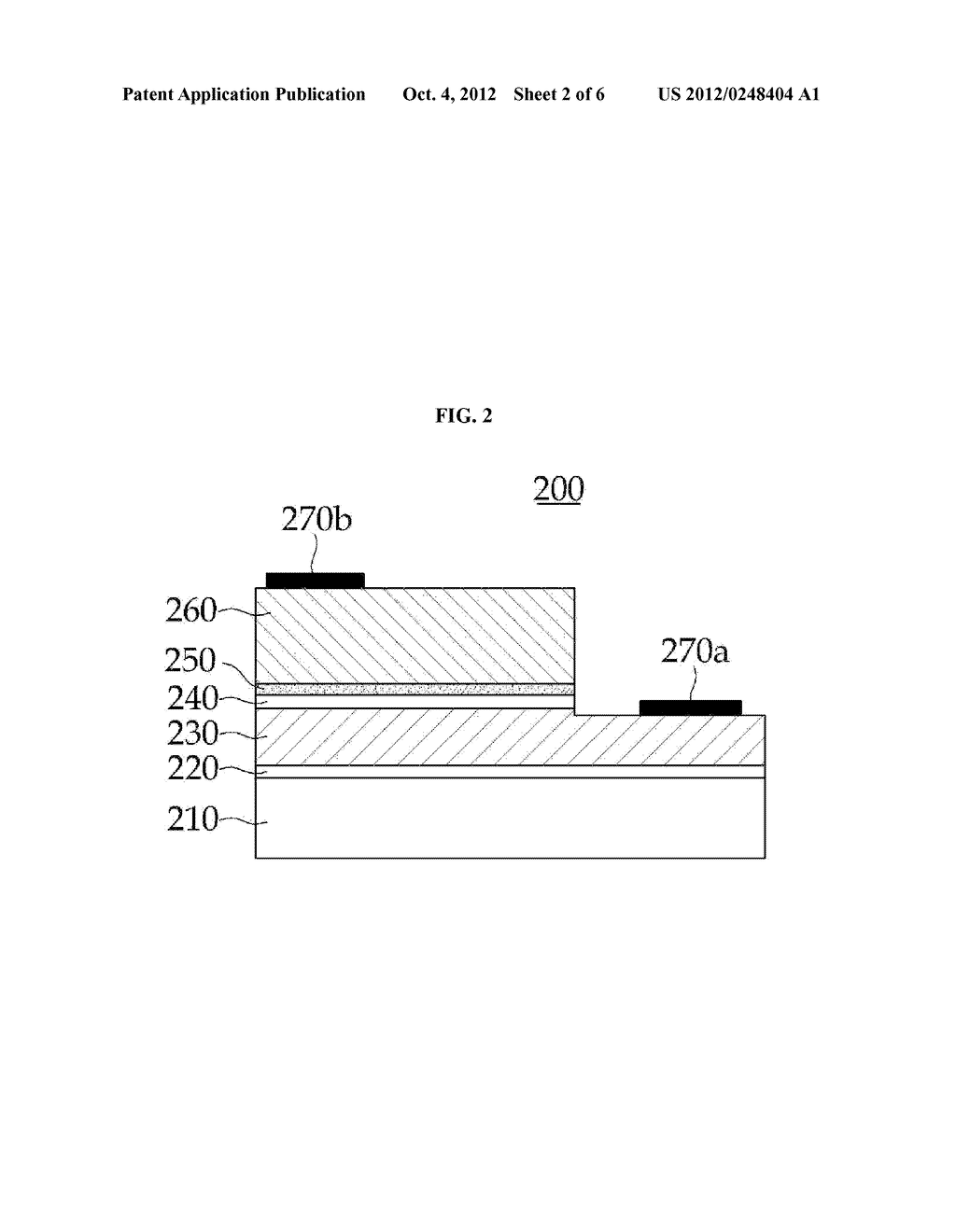 GALLIUM-NITRIDE LIGHT EMITTING DIODE AND MANUFACTURING METHOD THEREOF - diagram, schematic, and image 03