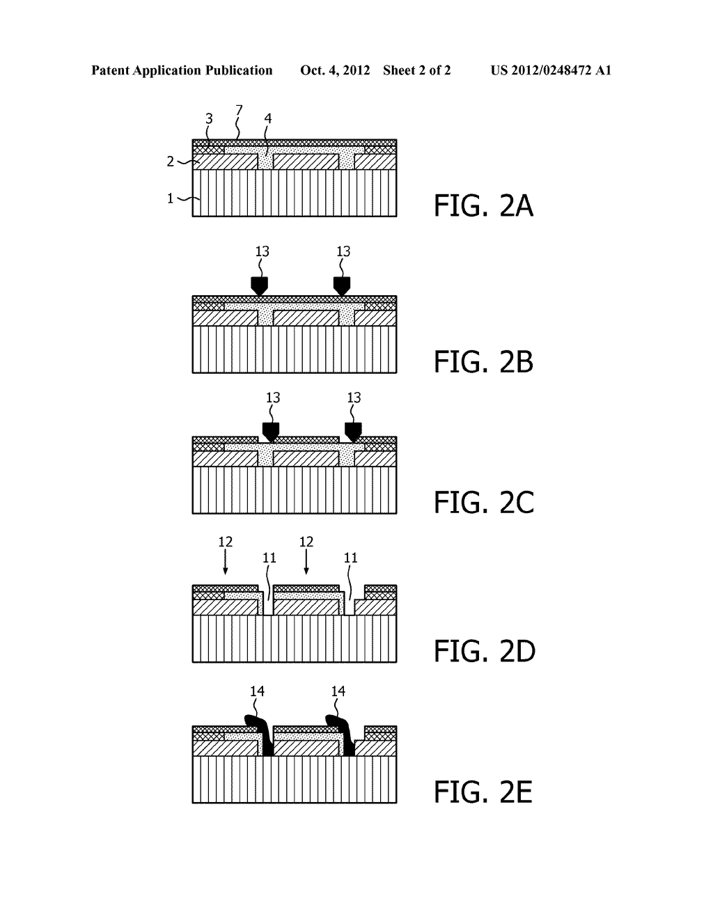 METHOD FOR CREATING SERIALLY CONNECTED OLED DEVICES - diagram, schematic, and image 03