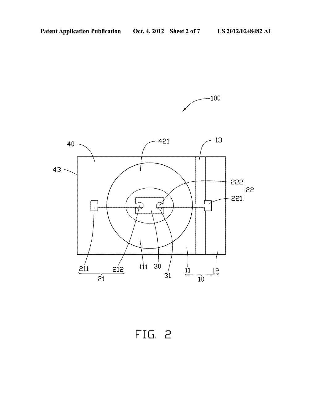 LED PACKAGE AND METHOD FOR MANUFACTURING THE SAME - diagram, schematic, and image 03