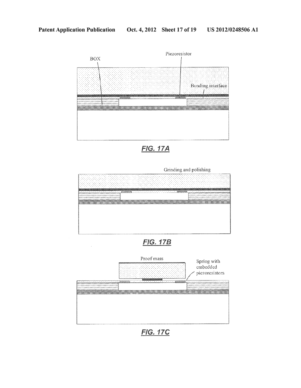 METHOD AND STRUCTURE OF MONOLITHETICALLY INTEGRATED INERTIAL SENSOR USING     IC FOUNDRY-COMPATIBLE PROCESSES - diagram, schematic, and image 18