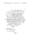 MAGNETIC MEMORY DEVICE diagram and image