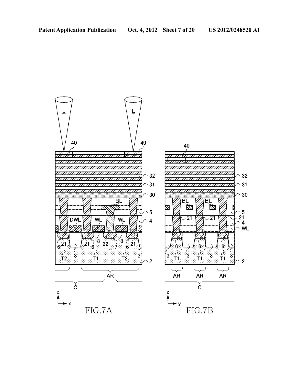 SEMICONDUCTOR MEMORY DEVICE HAVING PLURAL CELL CAPACITORS STACKED ONE     ANOTHER AND MANUFACTURING METHOD THEREOF - diagram, schematic, and image 08