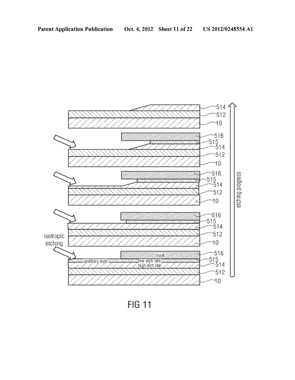 Micromechanical Sound Transducer Having a Membrane Support with Tapered     Surface - diagram, schematic, and image 12