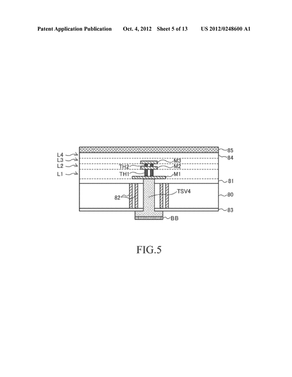 SEMICONDUCTOR DEVICE HAVING PLURAL STACKED CHIPS - diagram, schematic, and image 06