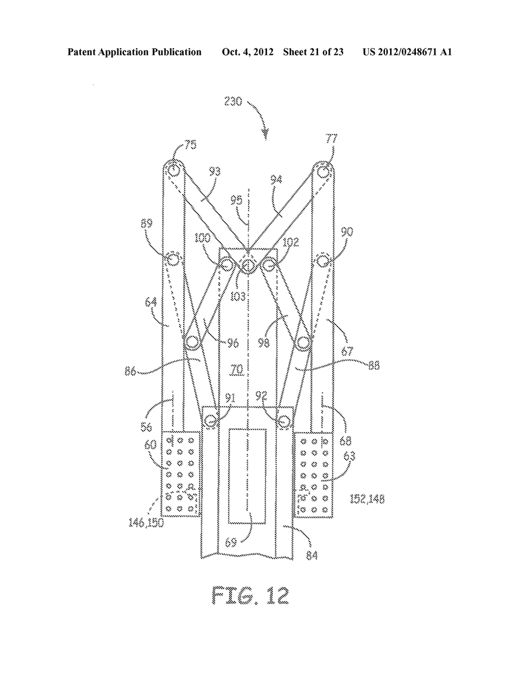 Method and Apparatus for Making Article Having Side Seams - diagram, schematic, and image 22