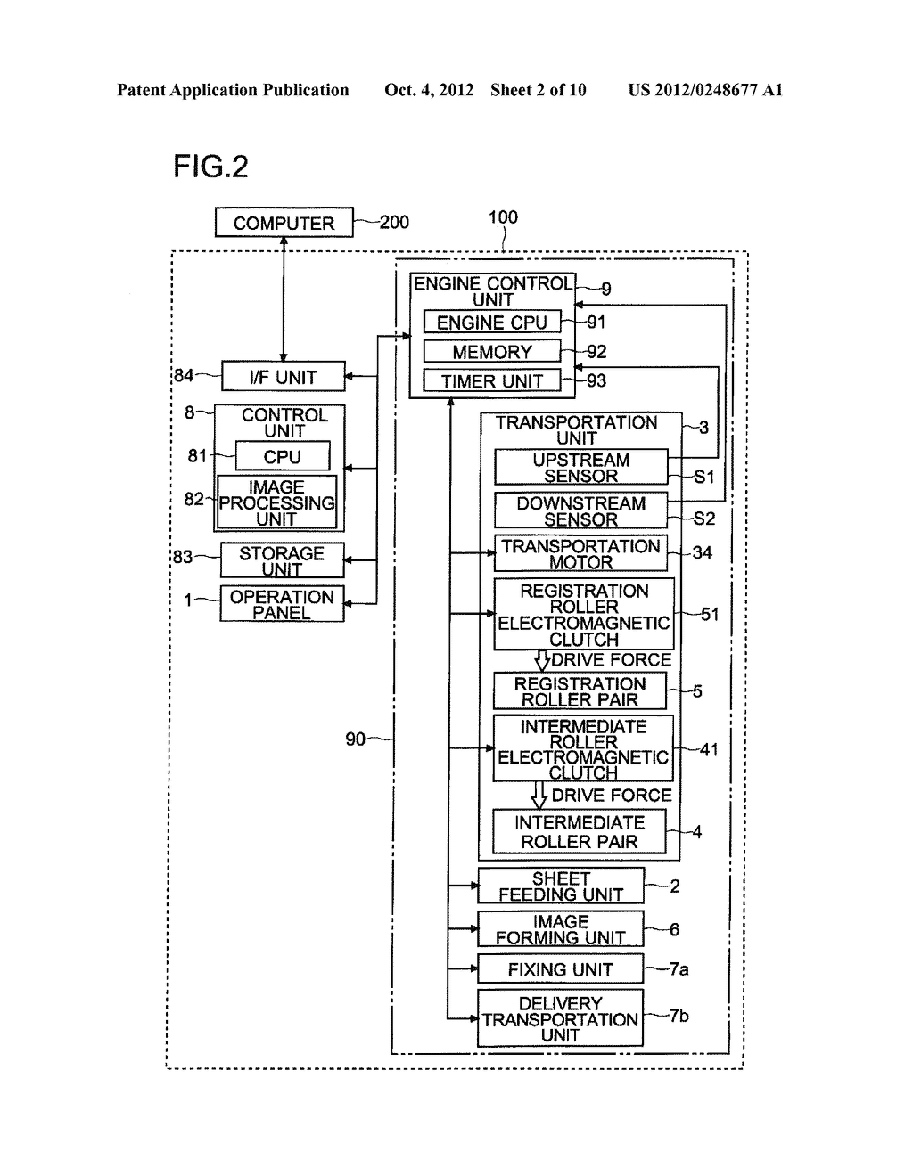 IMAGE FORMING APPARATUS AND SHEET SIZE DETECTION METHOD - diagram, schematic, and image 03