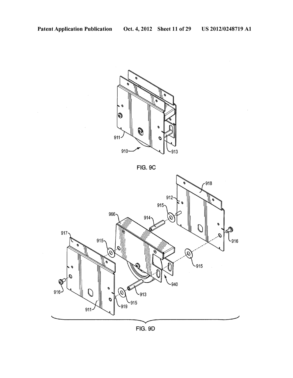 Mobile Cart Base with Traction Wheel - diagram, schematic, and image 12