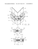 SHEET METAL CORNER FOR DUCT FLANGES diagram and image