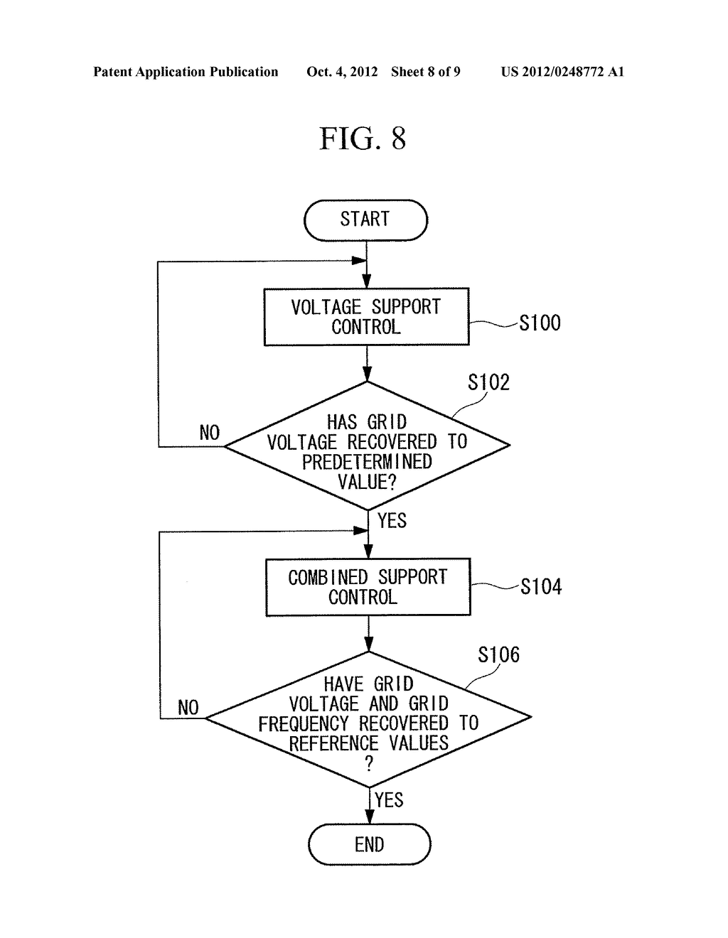 CONTROL DEVICE OF WIND TURBINE GENERATOR, WIND TURBINE GENERATOR, WIND     FARM, AND CONTROL METHOD FOR WIND TURBINE GENERATOR - diagram, schematic, and image 09