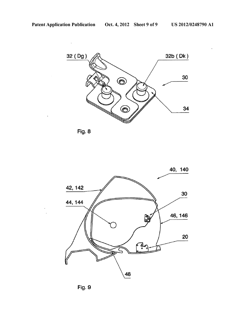 LOCKING MECHANISM FOR A HOUSING AND LOCK SUITABLE THEREFOR - diagram, schematic, and image 10