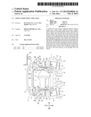 VEHICLE BODY FRONT STRUCTURE diagram and image