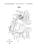 VEHICLE BODY FRONT STRUCTURE diagram and image