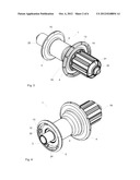 HUB FOR A BICYCLE diagram and image