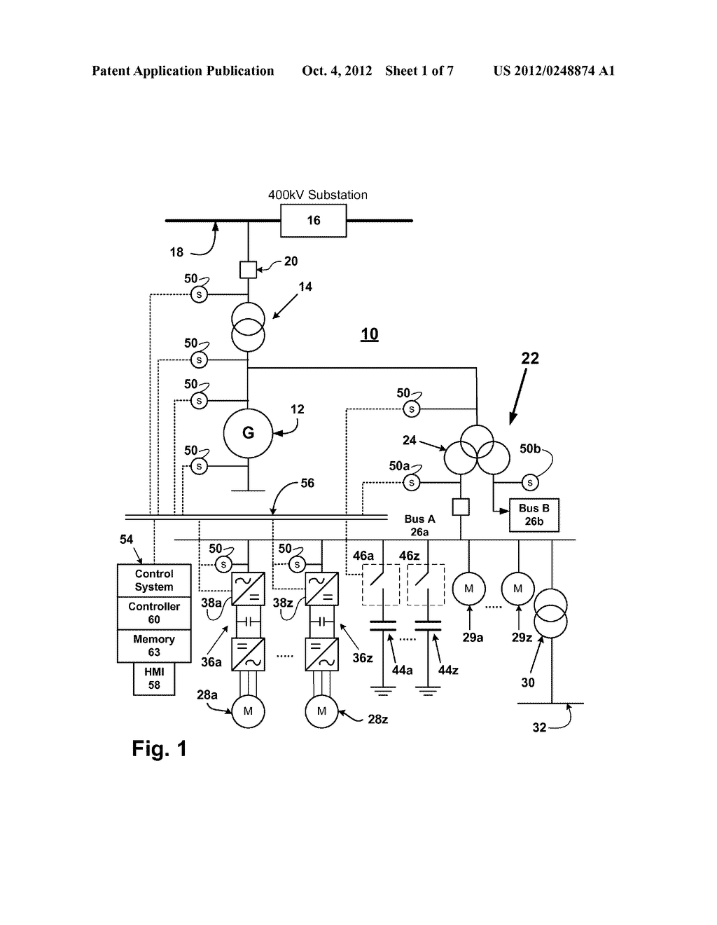 METHOD AND APPARATUS FOR IMPROVING THE OPERATION OF AN AUXILIARY POWER     SYSTEM OF A THERMAL POWER PLANT - diagram, schematic, and image 02