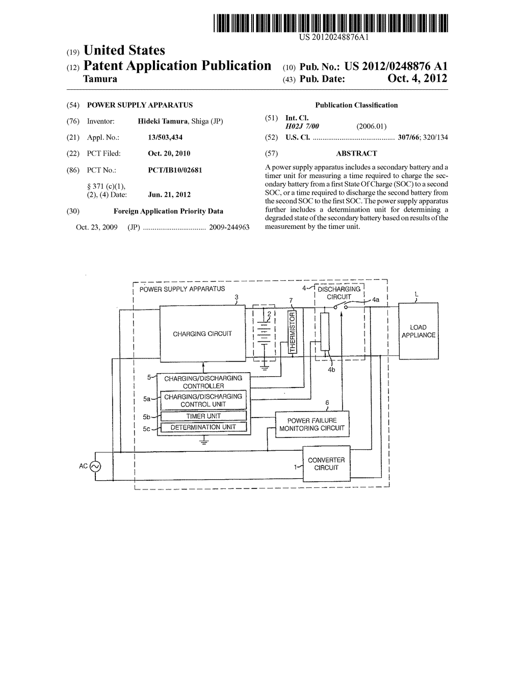 POWER SUPPLY APPARATUS - diagram, schematic, and image 01