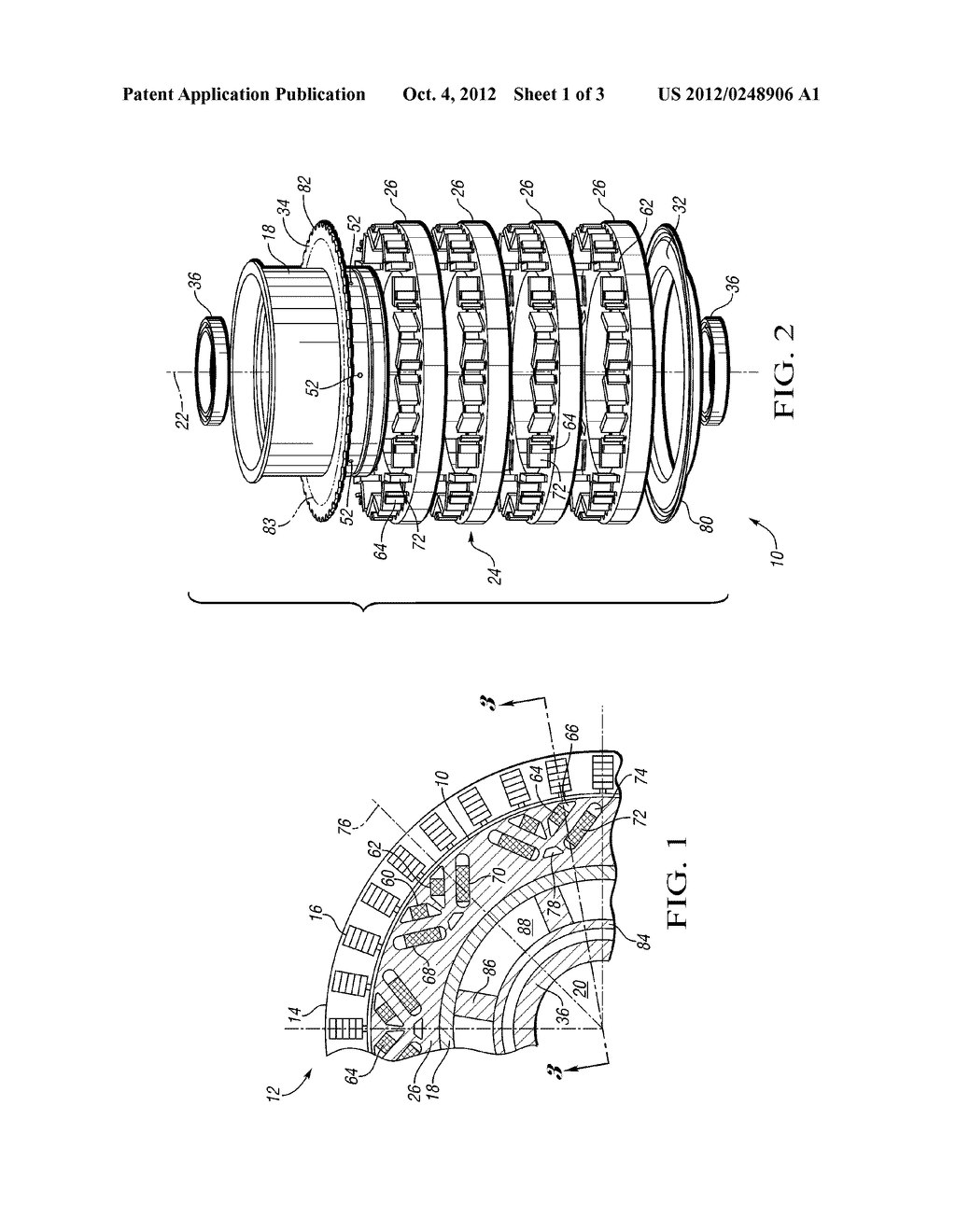 ROTOR ASSEMBLY WITH COOLING MECHANISM - diagram, schematic, and image 02