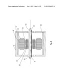 CENTRIFUGAL HEAT DISSIPATION DEVICE AND MOTOR USING SAME diagram and image