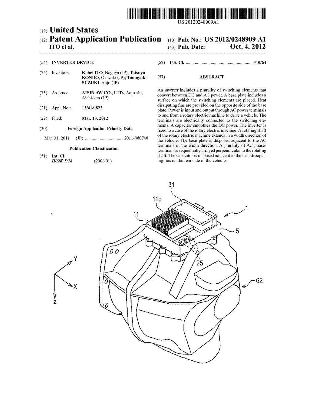 INVERTER DEVICE - diagram, schematic, and image 01