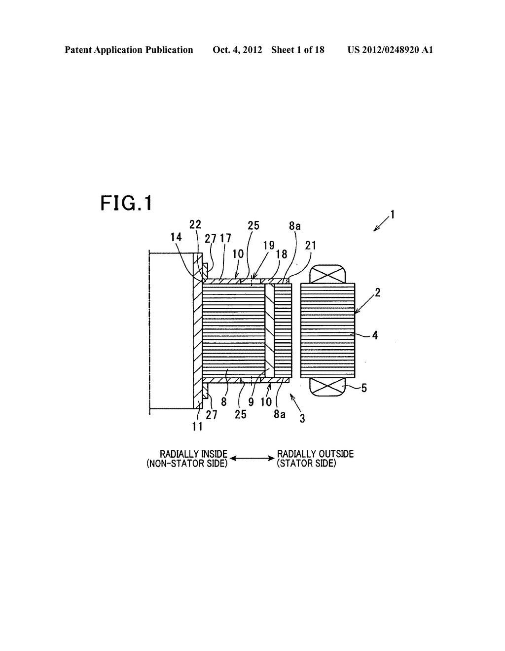 ROTOR FOR ELECTRIC ROTATING MACHINE AND METHOD OF MANUFACTURING THE SAME - diagram, schematic, and image 02