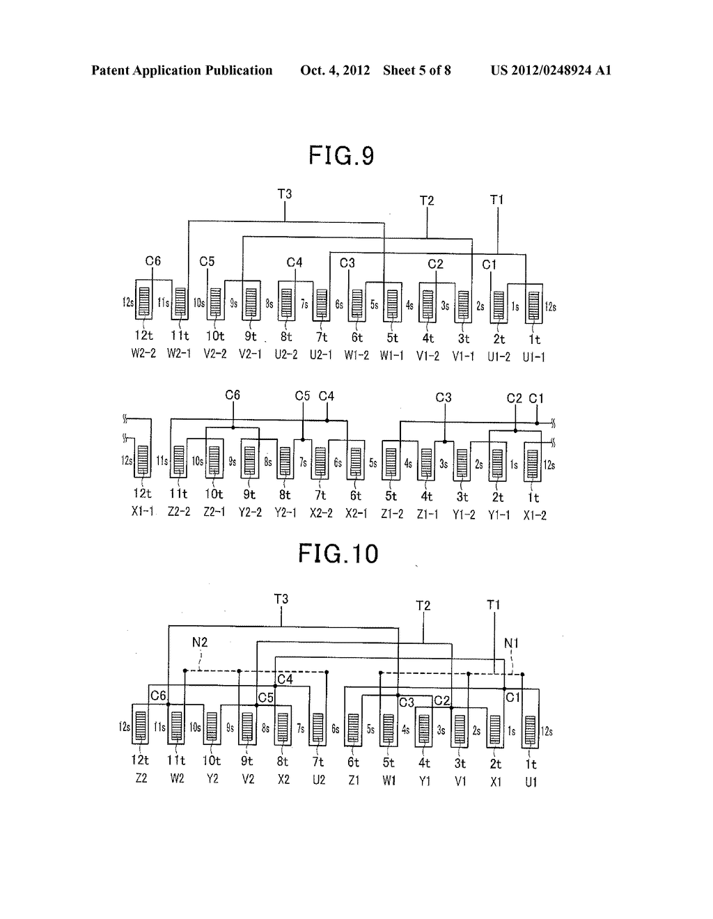 ELECTRIC ROTATING MACHINE DRIVABLE WITH A SINGLE THREE-PHASE INVERTER - diagram, schematic, and image 06