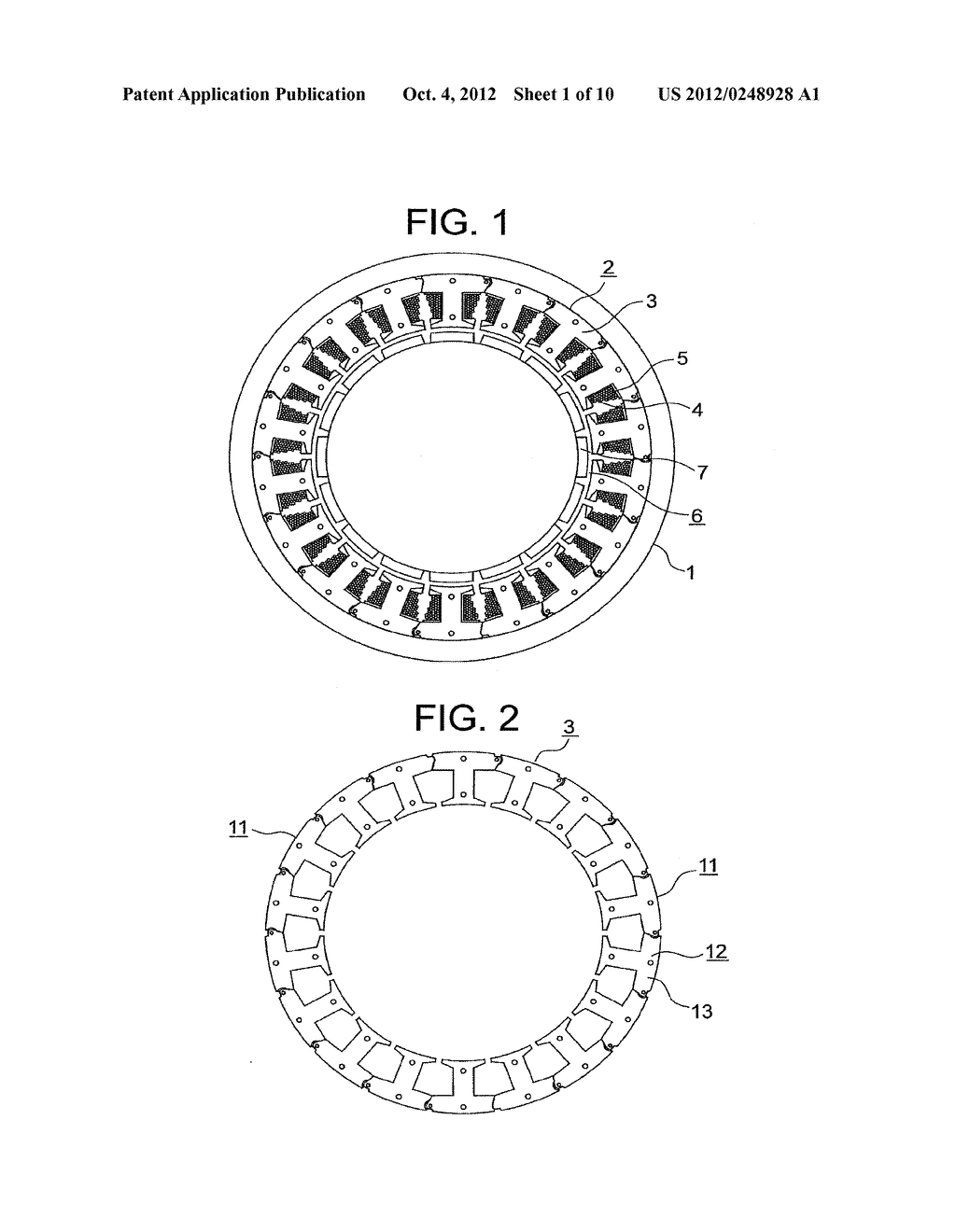 ROTARY ELECTRIC MACHINE LAMINATED CORE - diagram, schematic, and image 02