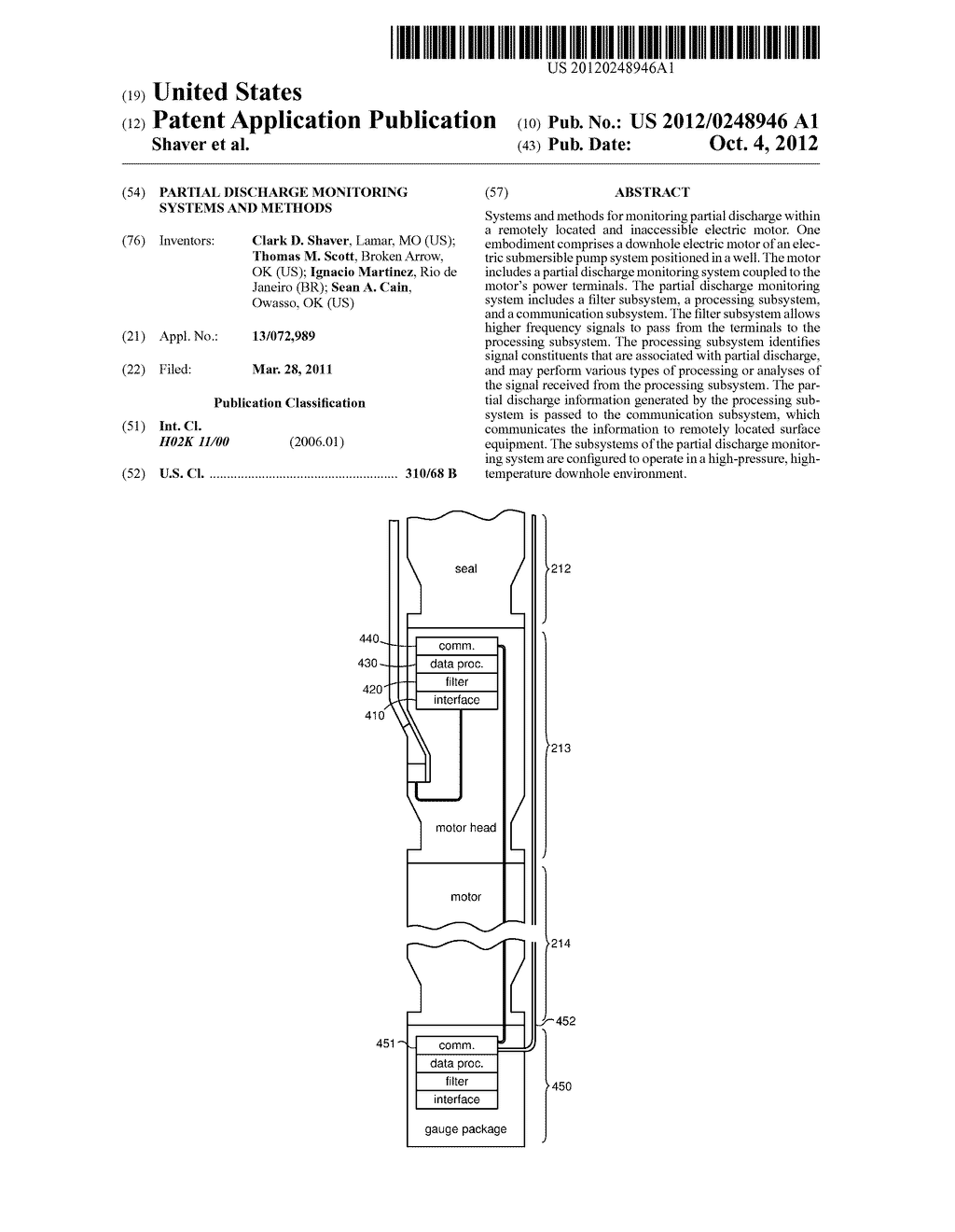 Partial Discharge Monitoring Systems and Methods - diagram, schematic, and image 01