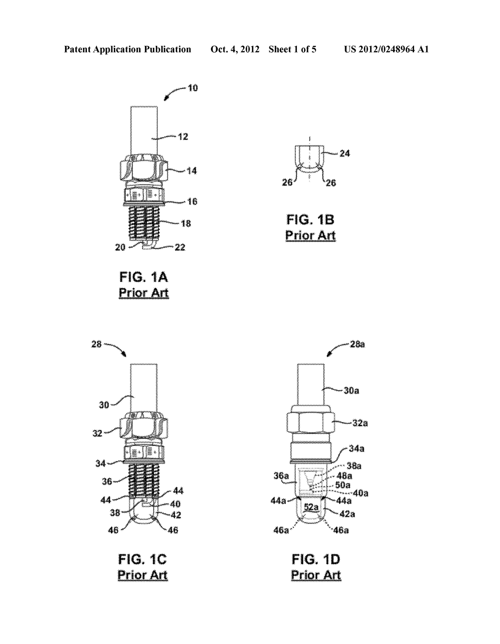 PRE-CHAMBER SPARK PLUG INCLUDING A GAS THREAD CAVITY - diagram, schematic, and image 02