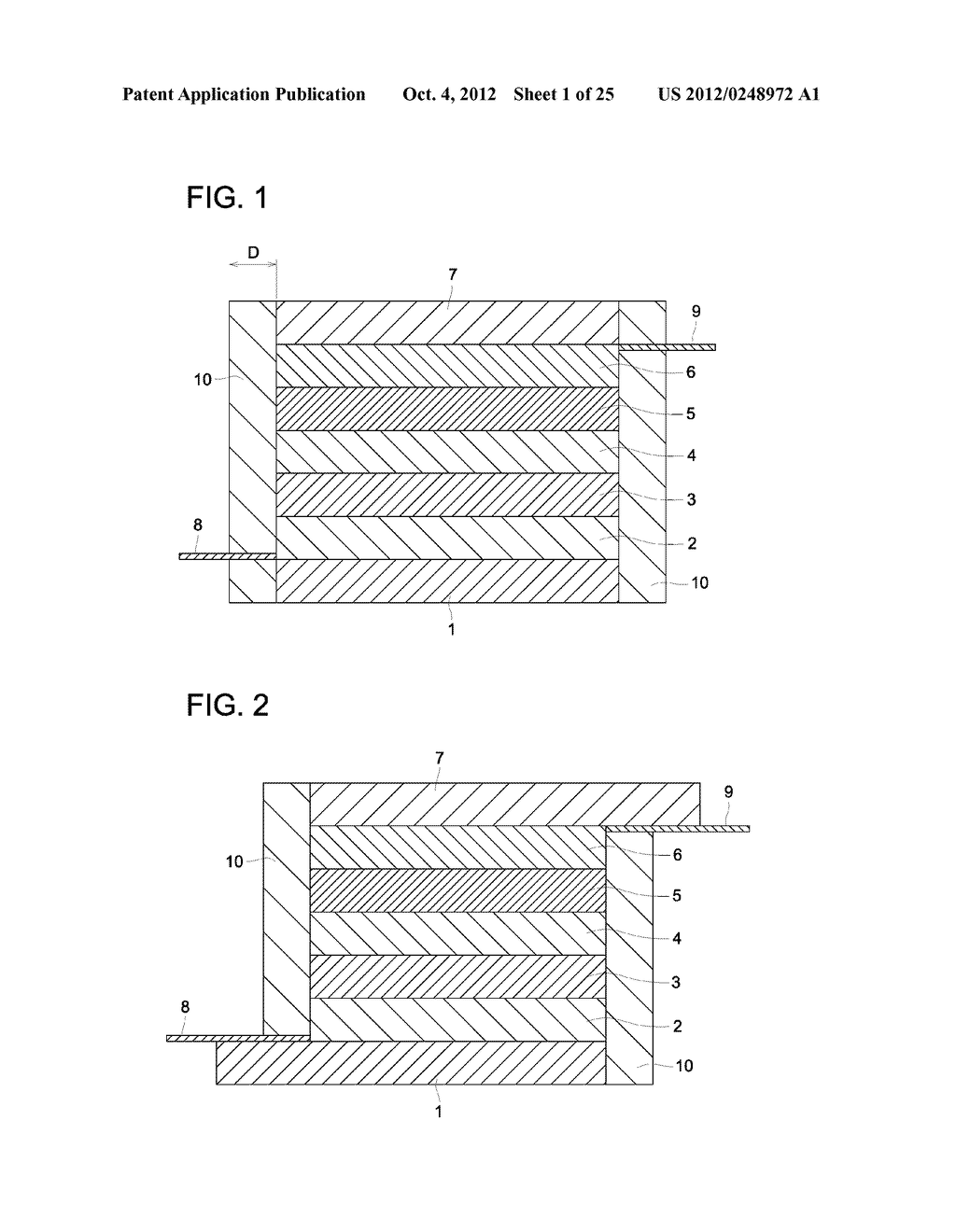 ORGANIC ELECTROLUMINESCENT ELEMENT, PRODUCTION METHOD OF THE SAME, DISPLAY     DEVICE, AND LIGHTING DEVICE - diagram, schematic, and image 02