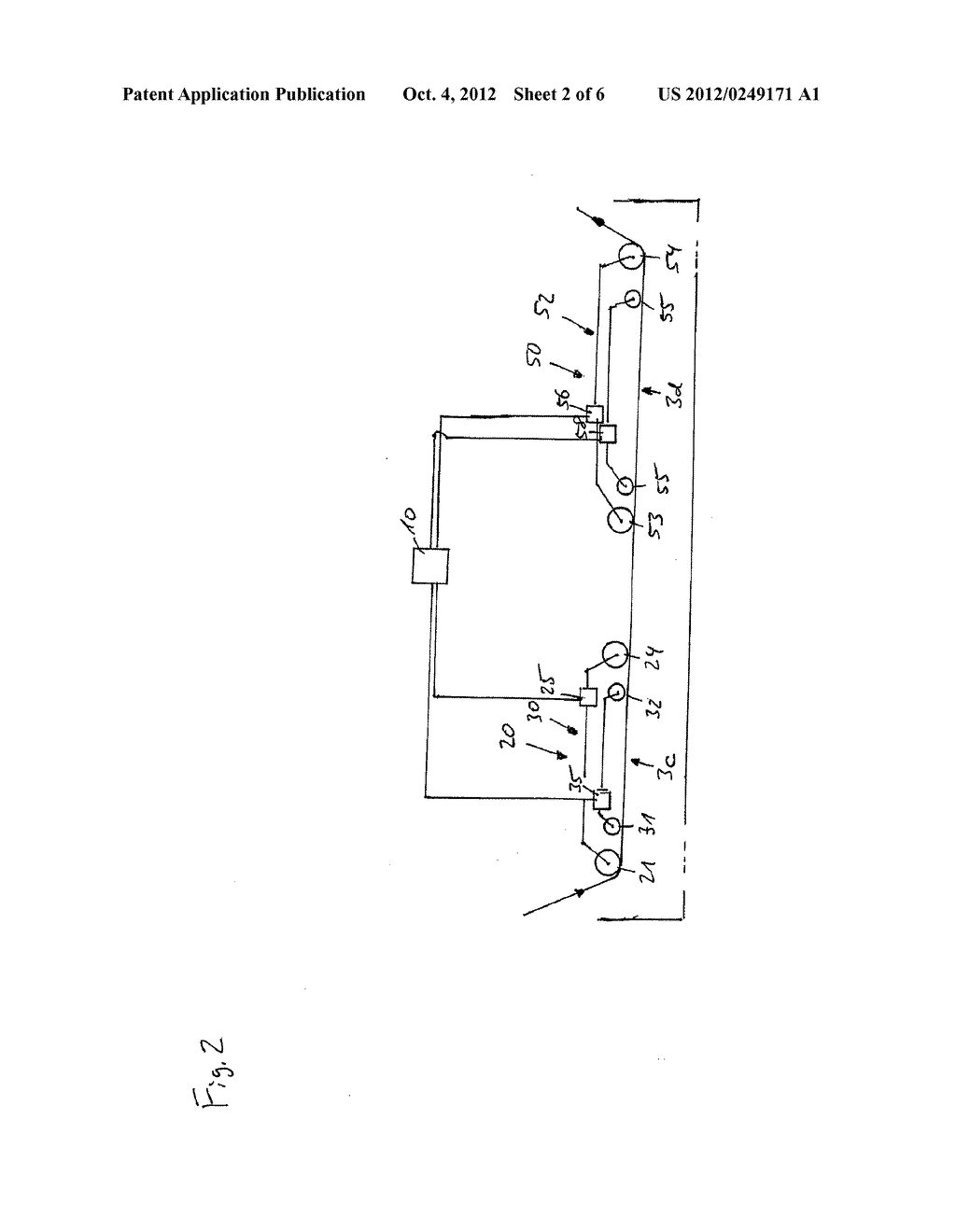 METHOD AND DEVICE FOR THE QUALITY CONTROL OF SUPERCONDUCTING BANDS - diagram, schematic, and image 03