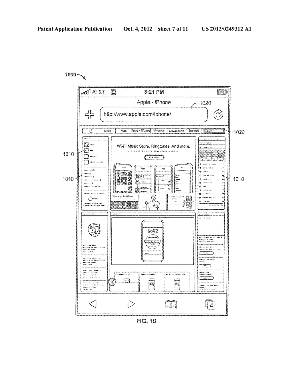 TACTILE FEEDBACK IN AN ELECTRONIC DEVICE - diagram, schematic, and image 08