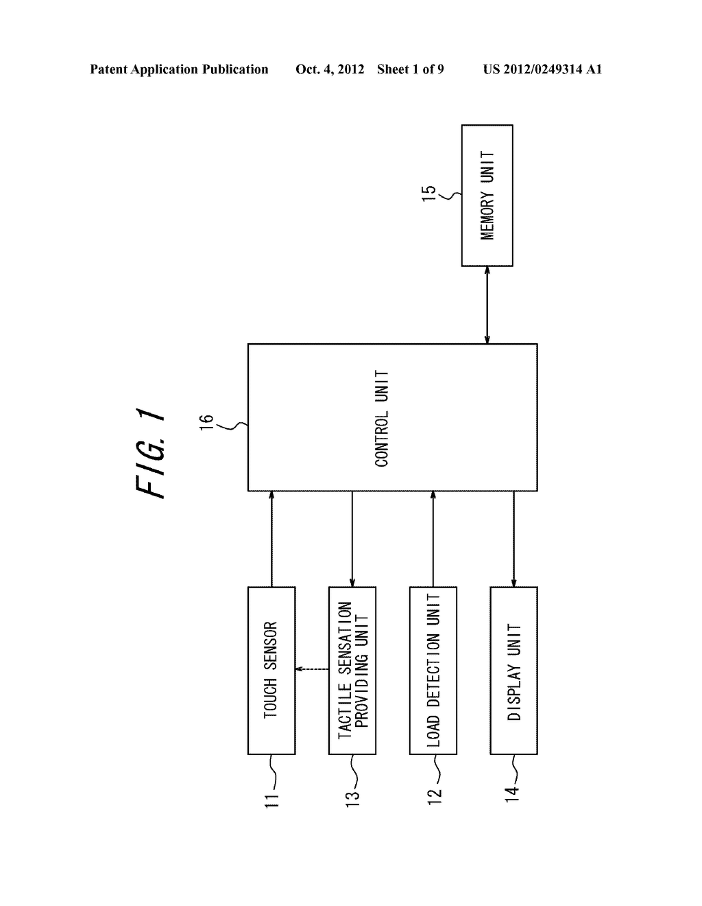 TACTILE SENSATION PROVIDING APPARATUS - diagram, schematic, and image 02