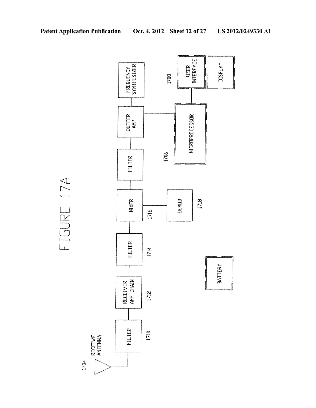 GOLF DATA RECORDER WITH INTEGRATED MISSING CLUB REMINDER AND THEFT     PREVENTION SYSTEM - diagram, schematic, and image 13