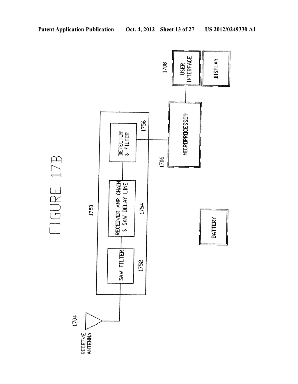 GOLF DATA RECORDER WITH INTEGRATED MISSING CLUB REMINDER AND THEFT     PREVENTION SYSTEM - diagram, schematic, and image 14