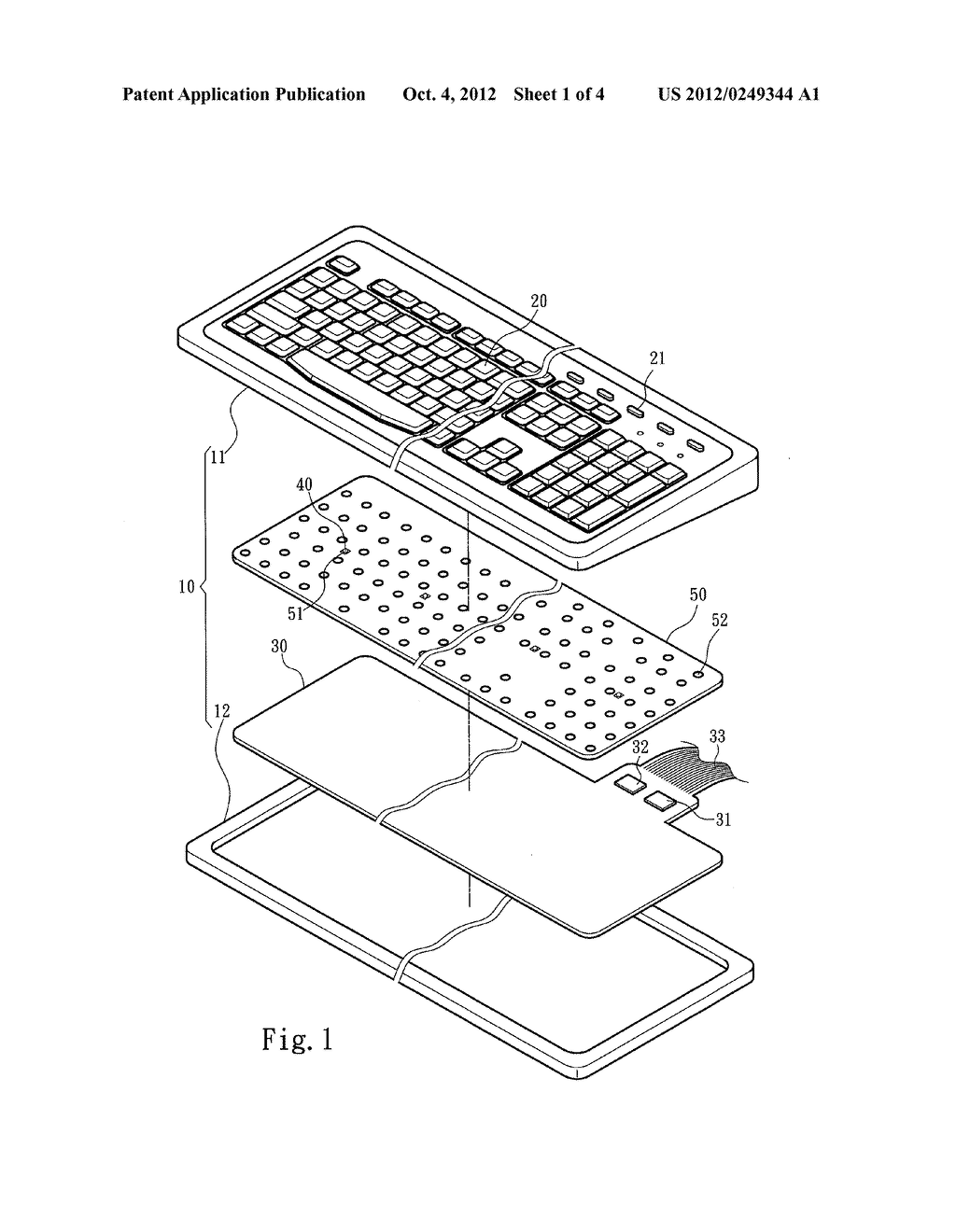 MULTI-COLOR ILLUMINATED KEYBOARD - diagram, schematic, and image 02