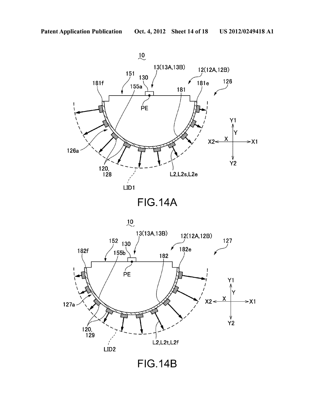 OPTICAL POSITION DETECTION DEVICE, OPTICAL POSITION DETECTION SYSTEM, AND     DISPLAY SYSTEM WITH INPUT FUNCTION - diagram, schematic, and image 15