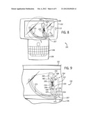 PIVOTABLE DISPLAY GUIDE MECHANISM FOR AN ELECTRONIC MOBILE DEVICE diagram and image